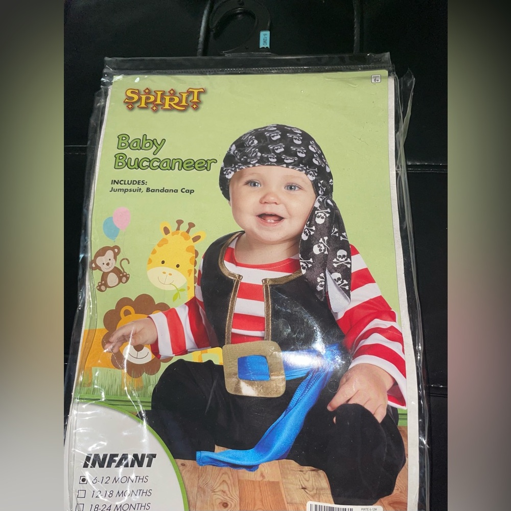 Baby Buccaneer Costume size 6-12 months
